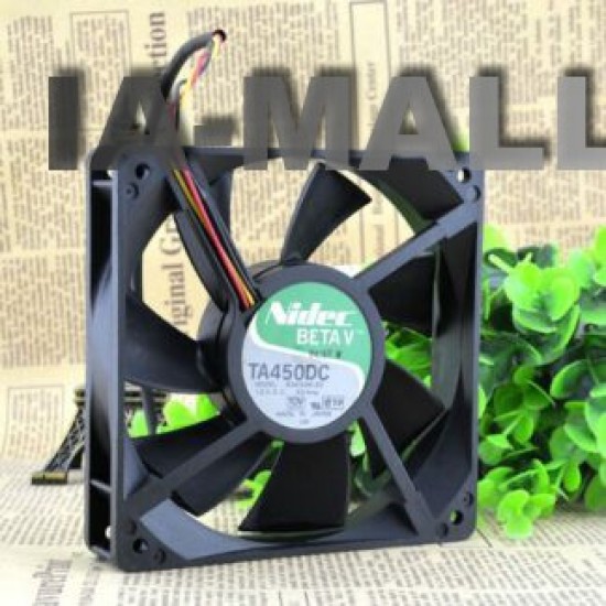 NIDEC A34346-33 120*120*25 G1 12V 0.33A Server three lines radiating fan