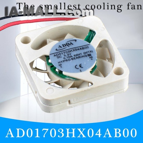 ADDA AD01703HX04AB00 3.3V 0.10A Micro Hypro bearing fan