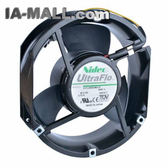 Nidec X17L50BS2M3-07 50V 3.12A 156W large air flow industrial equipment cooling fan