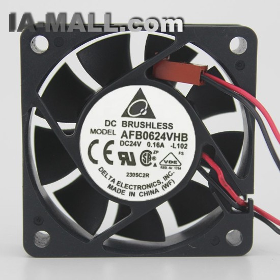 Delta AFB0624VHB DC24V 0.16A 6CM Double ball inverter cooling fan