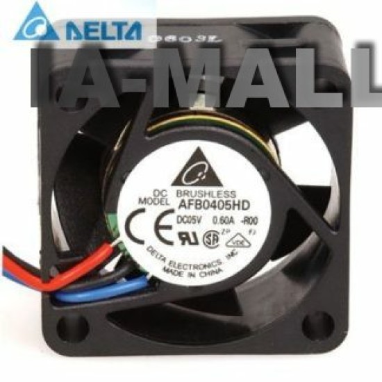 Delta AFB0405HD 0.4A 2W 7600RPM 8.48CFM 33dB cooling fan