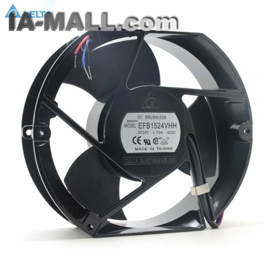 Delta EFB1524VHH DC24V 1.7A high speed axial cooling fan