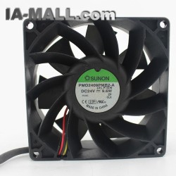 SUNON PMD2409PMB2-A DC24V 9.6W 3-wire converter cooling fan