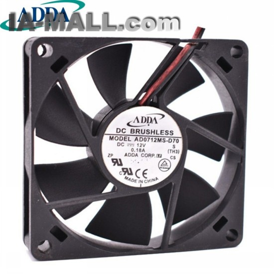 ADDA AD0712MS-D70 12V 0.18A chassis cooling fan