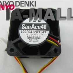 SANYO 109P0412K3143 winds of 12V axial fan