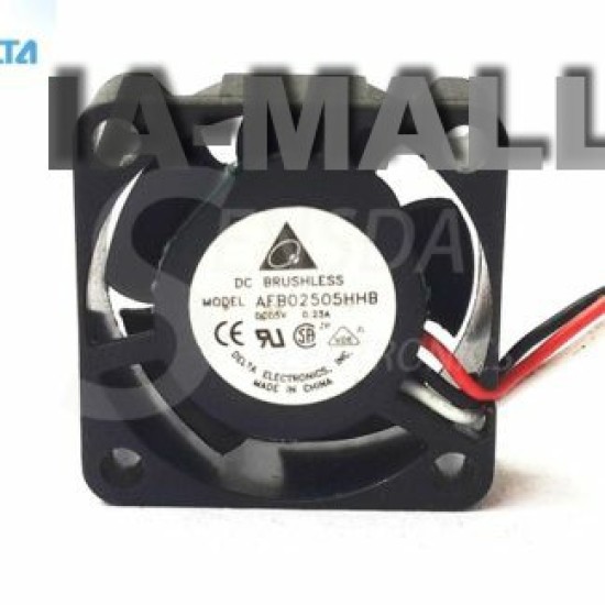 Delta  AFB02505HHB DC 5V 0.23A 3line small mini server inverter axial cooling fan