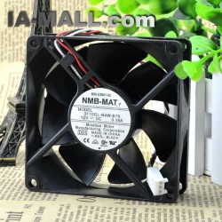 NMB 3110KL-04W-B79 DC12V 0.38A 80*80*25 three line fan switch
