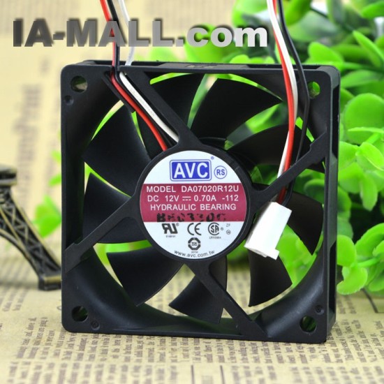 AVC DA07020R12U DC12V 0.70A hydraulic bearing fan