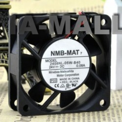 NMB 2408NL-05W-B40  24V 0.08A 6cm 2-wire inverter fan