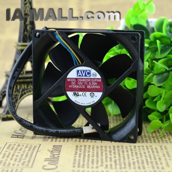 AVC DS08025R12UP048 DC 12V 0.35A cooling fan