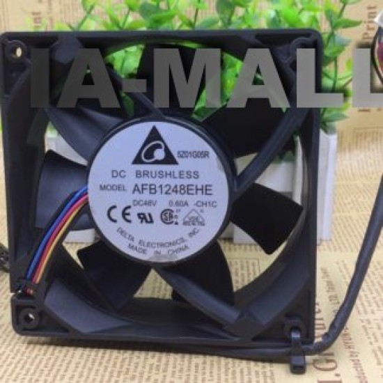 Delta AFB1248EHE 12038 12CM DC 48V 0.6A PWM speed control wind capacity Cooling fan