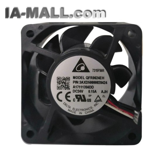 Delta QFR0624EH DC24V 0.15A 6CM inverter cooling fan