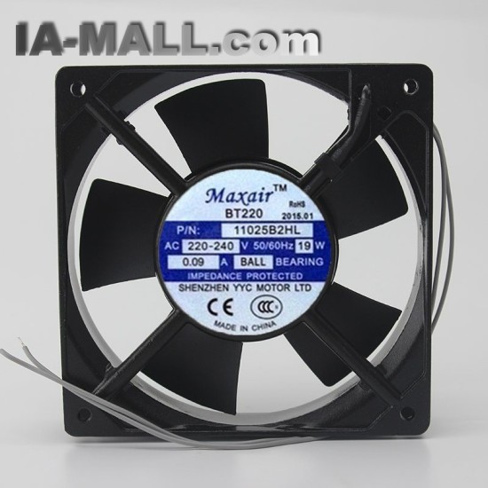 Maxair 11025B2HL 220V BT220 axial  AC ball cooling fan