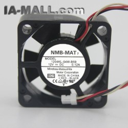 NMB 1204KL-04W-B59  12V 0.12A 3CM inverter fan