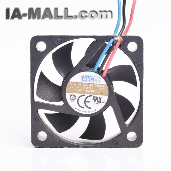 AVC DA04010B05X 0.08A 5V cooling fan