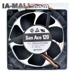 Sanyo 9G1212P1G03 DC12V 0.83A server chassis large air volume cooling fan