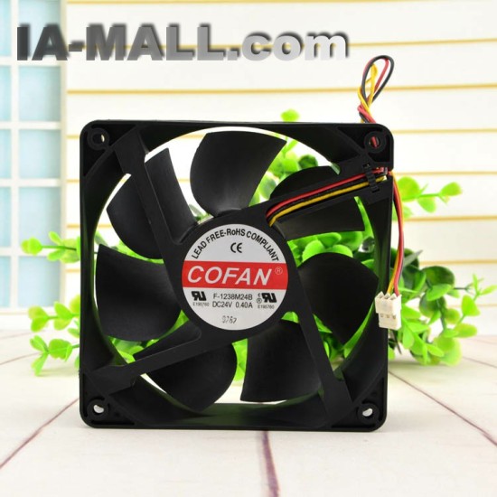 COFAN F-1238M24B 24V 0.40A 12CM inverter violent fan