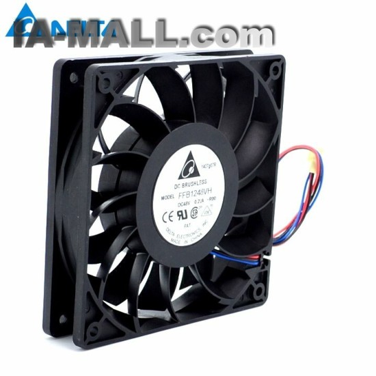 Delta FFB1248VH-ROO 48V 0.22A dual ball bearing cooling fan