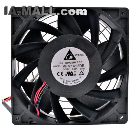 Delta PFM1412DE 14cm DC12V 5.04A DIY bitcoin miner cooling fan