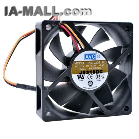 AVC DA070B12U 12V 0.70A Double ball bearing cooling fan