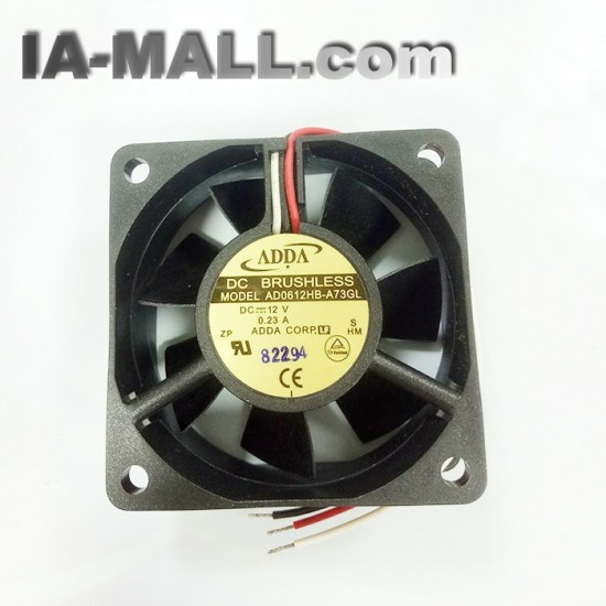 ADDA AD0612HB-A73GL DC12V 0.23A 6CM 3-wire cooling fan