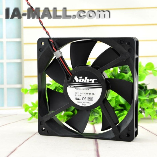 Nidec A35741-16C1S1 12v 0.39A computer power supply chassis silent fan