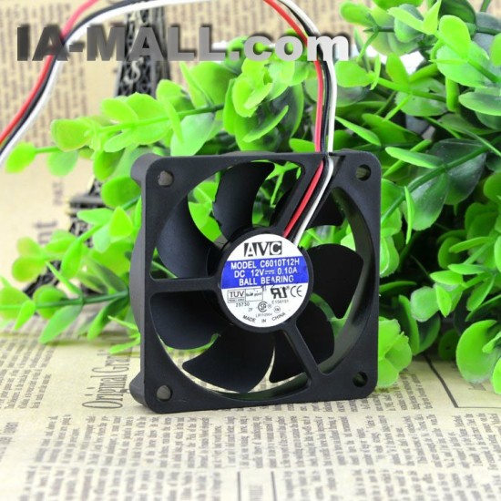 AVC C6010T12H 12V 0.1A 6cm CPU cooling fan