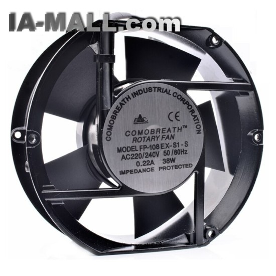 FP-108EX-S1-S 220V 38W 0.22A Dual Bearing Axial Cooling Fan