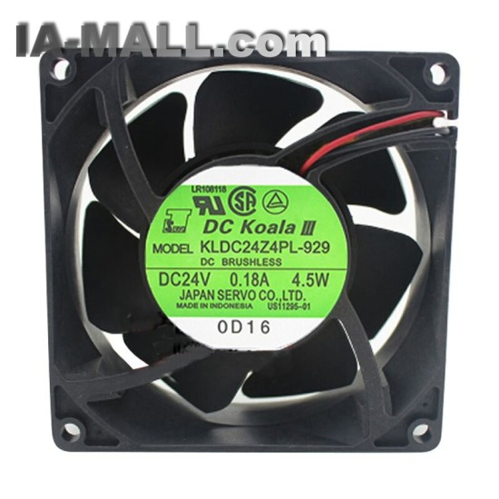 Servo KLDC24Z4PL-929 DC24V 4.5W Axial cooling fan