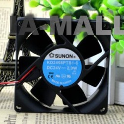 SUNON  KD2408PTB1-6 80*80*25 2.9W 24V dual ball fan cooling fan