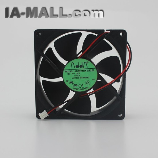 ADDA AD0924HX-A72GL 24V 0.15A 9CM 3-wire inverter cooling fan