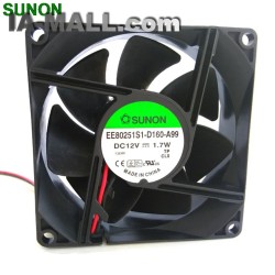 Sunon EE80251S1-D160-A99 80*80*25mm DC12V 1.7W silent 80mm cooling fan
