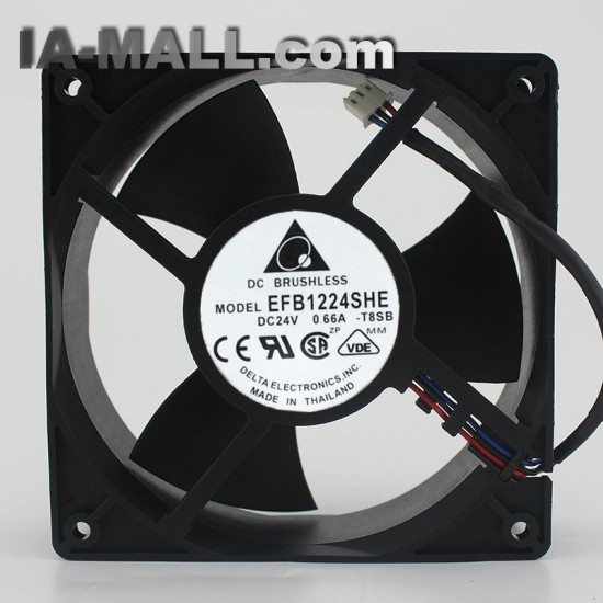 Delta EFB1224SHE-T8SB DC 24V 0.66A Inverter cooling fan