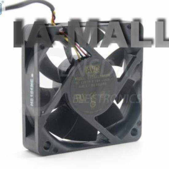 AVC DA06015B12M 60*60*15 mm DC 12V 0.18A 3-pin axial server inverter TV Set cooling fan