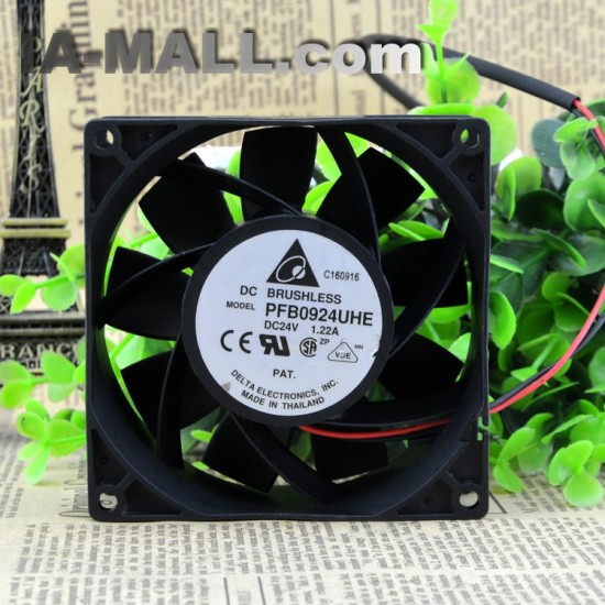 Delta PFB0924UHE DC24V 1.22A inverter cooling fan