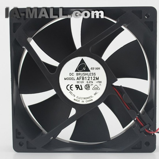 Delta AFB1212M 12cm 12V 0.27A double ball cooling fan