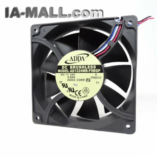 ADDA AD1224MB-F9BGP DC 24V 0.68A four-wires PWM cooling fan