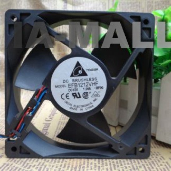 Delta EFB1212VHF 120x120x32mm DC 12V 1.20A 3Lines Axial Cooling Fan