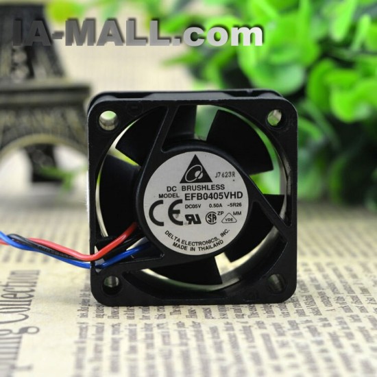 Delta EFB0405VHD DC5V 0.50A double ball cooling fan