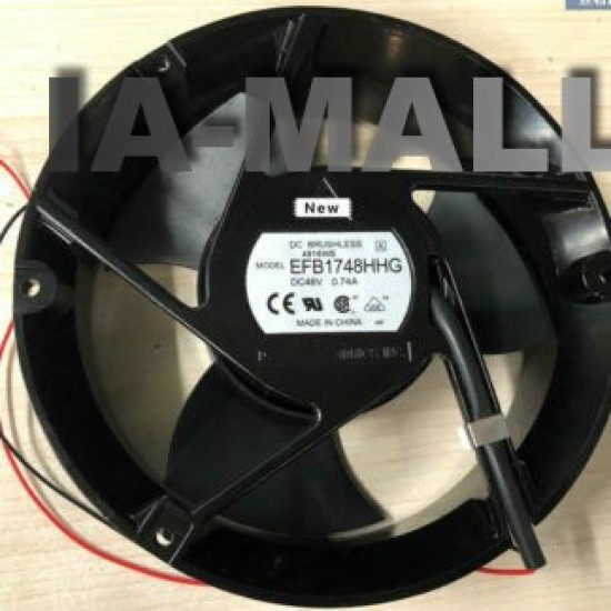 DELTA EFB1748HHG DC48V 0.74A 172x172x51mm Server Cooling Fan