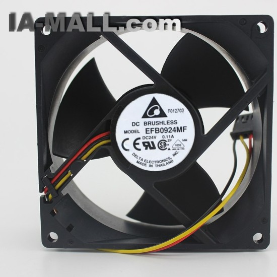 Delta EFB0924MF 9CM 24V 0.11A three-leaf double ball cooling fan