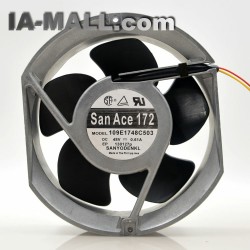 Sanyo 109E1748C503 48V 0.61A waterproof transformer chamber cooling fan