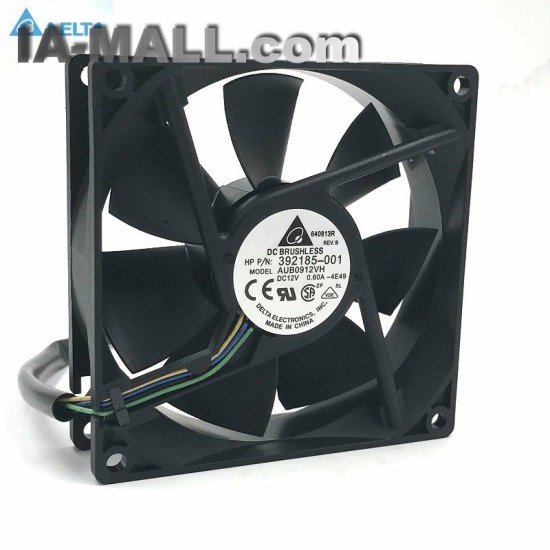 Delta AUB0912VH 392185-001 12V 0.60A 4-pin cooling fans