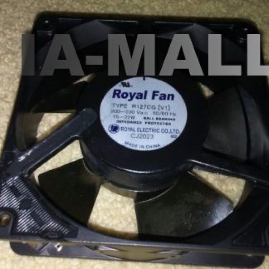 Royal Fan R127CG [V1] 200~230VAC 15~22W ball bearing fan