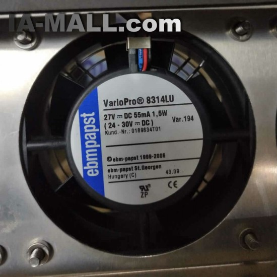 Ebmpapst 8314LU 27V DC 55mA 1.5W 2wires Cooling Fan Ebmpapst 8314LU 27V DC 55mA 1.5W 2wires Cooling Fan