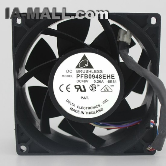 Delta PFB0948EH 48V 0.26A Double Ball Server Inverter Fan