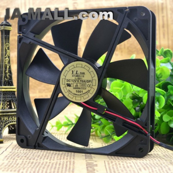 YL FAN D14BH-12 DC12V 0.70A cooling fan