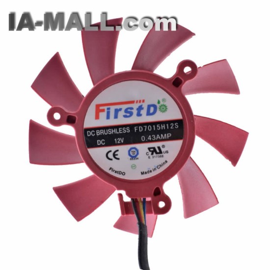 FD7015H12S HD5770 HD5850 HD5830 VGA Video Card Fan