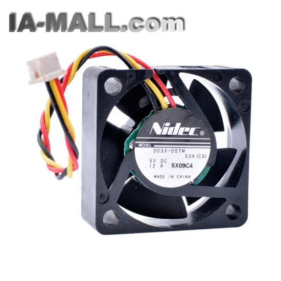 Nidec D03X-05TM DC5V 0.12A Miniature Cooling Fan