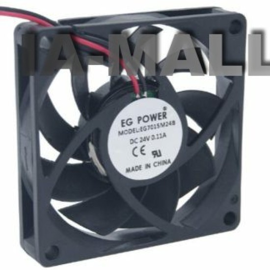 EG POWER  24V EG7015M24B  2 line DC fan double ball industrial fan